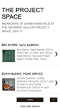 Mobile Screenshot of haywardprojectspace.blogspot.com