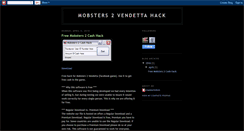 Desktop Screenshot of mobsters2hack.blogspot.com