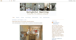 Desktop Screenshot of delightfuldwelling.blogspot.com