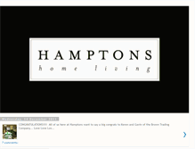 Tablet Screenshot of hamptonshomeliving.blogspot.com