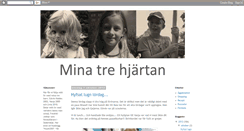 Desktop Screenshot of minatrehjrtan.blogspot.com
