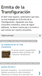 Mobile Screenshot of ermitadelatransfiguracion.blogspot.com