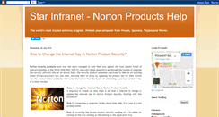 Desktop Screenshot of norton-products-help.blogspot.com