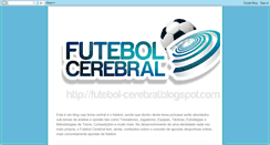 Desktop Screenshot of futebol-cerebral.blogspot.com