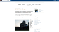 Desktop Screenshot of meganddougsadventure.blogspot.com