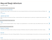 Tablet Screenshot of meganddougsadventure.blogspot.com