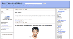 Desktop Screenshot of bollydb.blogspot.com