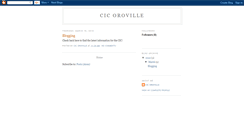 Desktop Screenshot of cicoroville.blogspot.com