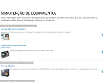 Tablet Screenshot of manutencaodeequipamentos.blogspot.com
