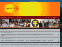 Tablet Screenshot of lacompaniaunion.blogspot.com