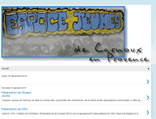 Tablet Screenshot of espacejeunes-carnoux.blogspot.com