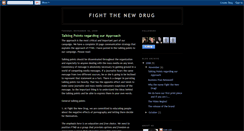 Desktop Screenshot of fightthenewdrug.blogspot.com