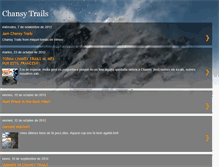 Tablet Screenshot of chansytrails.blogspot.com