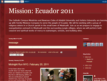 Tablet Screenshot of missionecuador.blogspot.com