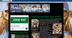 Desktop Screenshot of eagles-cheerleaders.blogspot.com