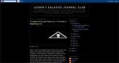 Desktop Screenshot of galaxiesjournalclub.blogspot.com