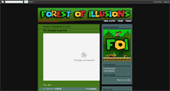 Desktop Screenshot of forestofillusionspodcast.blogspot.com
