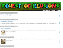 Tablet Screenshot of forestofillusionspodcast.blogspot.com