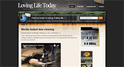 Desktop Screenshot of loving-life-today.blogspot.com