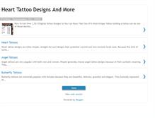 Tablet Screenshot of heartattoodesignsandmuchmore.blogspot.com