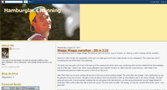 Desktop Screenshot of hamburglarsrunningblog.blogspot.com