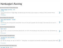 Tablet Screenshot of hamburglarsrunningblog.blogspot.com