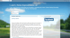 Desktop Screenshot of llhomeimprovements.blogspot.com