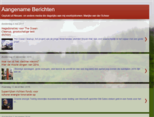 Tablet Screenshot of aangenameberichten.blogspot.com