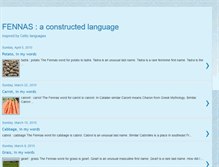 Tablet Screenshot of fennas.blogspot.com