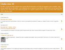 Tablet Screenshot of clubedos30vaquejada.blogspot.com
