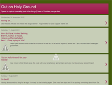 Tablet Screenshot of outonholyground.blogspot.com