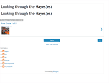Tablet Screenshot of lookingthroughthehayes.blogspot.com