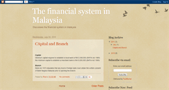 Desktop Screenshot of financialmalaysia.blogspot.com