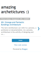 Mobile Screenshot of amazing-archetictures.blogspot.com