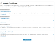 Tablet Screenshot of elmundocotidiano.blogspot.com