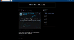 Desktop Screenshot of helsinkitracks.blogspot.com