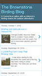 Mobile Screenshot of brownstonebirder.blogspot.com
