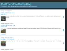 Tablet Screenshot of brownstonebirder.blogspot.com