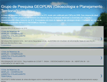 Tablet Screenshot of grupodepesquisageoplan.blogspot.com