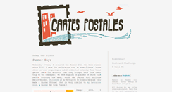 Desktop Screenshot of cartes--postales.blogspot.com