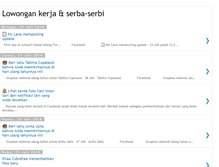 Tablet Screenshot of lowongankerjaserba-serbi.blogspot.com