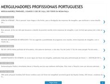 Tablet Screenshot of mergulhadores-profissionais.blogspot.com