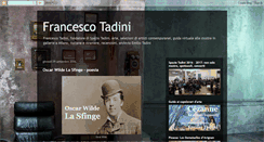 Desktop Screenshot of francescotadini.blogspot.com
