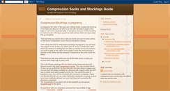 Desktop Screenshot of compressionsocksandstockingsguide.blogspot.com