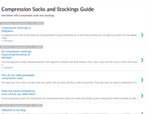Tablet Screenshot of compressionsocksandstockingsguide.blogspot.com