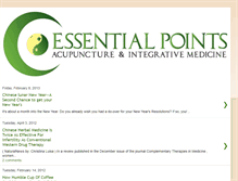 Tablet Screenshot of essentialpointsacupuncture.blogspot.com