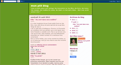 Desktop Screenshot of monptitblog-mikemac.blogspot.com