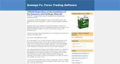 Desktop Screenshot of gomegaforex.blogspot.com