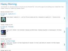 Tablet Screenshot of hazeymorning.blogspot.com