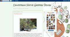 Desktop Screenshot of californianativegardendesign.blogspot.com
